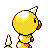 Pokémon Or (de dos, normal)