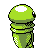 Pokémon Or (de dos, shiny)