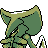 Pokémon Or (de dos, shiny)