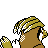 Pokémon Or (de dos, shiny)