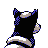 Pokémon Or (de dos, shiny)