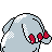 Pokémon Or (de dos, shiny)