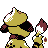 Pokémon Or (de dos, normal)