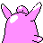 Pokémon Or (de dos, shiny)