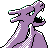 Pokémon Or (de dos, shiny)