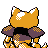 Pokémon Or (de dos, normal)