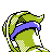 Pokémon Or (de dos, shiny)