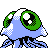 Pokémon Or (de dos, shiny)