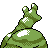 Pokémon Or (de dos, shiny)