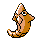 Pokémon Or (de face, shiny)