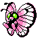 Pokémon Or (de face, shiny)