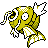 Pokémon Or (de face, shiny)