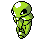 Pokémon Or (de face, shiny)