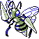 Pokémon Or (de face, shiny)
