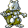 Pokémon Or (de face, shiny)