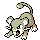 Pokémon Or (de face, shiny)