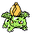 Pokémon Or (de face, shiny)
