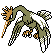 Pokémon Or (de face, shiny)