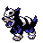 Pokémon Or (de face, shiny)
