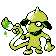 Pokémon Or (de face, shiny)