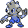 Pokémon Or (de face, shiny)