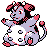 Pokémon Or (de face, shiny)