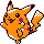 Pokémon Or (de face, shiny)