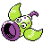 Pokémon Or (de face, shiny)