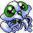 Pokémon Or (de face, shiny)