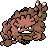 Pokémon Or (de face, shiny)
