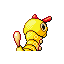 Pokémon Rubis/Saphire (de dos, shiny)