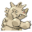 Pokémon Rubis/Saphire (de dos, shiny)