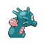 Pokémon Rubis/Saphire (de dos, shiny)