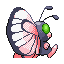 Pokémon Rubis/Saphire (de dos, shiny)