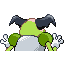 Pokémon Rubis/Saphire (de dos, shiny)