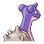 Pokémon Rubis/Saphire (de dos, shiny)