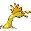Pokémon Rubis/Saphire (de dos, shiny)