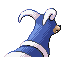 Pokémon Rubis/Saphire (de dos, shiny)