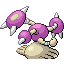 Pokémon Rubis/Saphire (de dos, shiny)