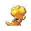 Pokémon Rubis/Saphire (de dos, shiny)