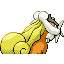 Pokémon Rubis/Saphire (de dos, shiny)