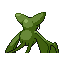 Pokémon Rubis/Saphire (de dos, shiny)