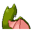 Pokémon Rubis/Saphire (de dos, shiny)