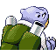 Pokémon Rubis/Saphire (de dos, shiny)