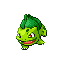 Pokémon Rubis/Saphire (de face, shiny)