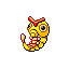Pokémon Rubis/Saphire (de face, shiny)
