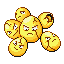 Pokémon Rubis/Saphire (de face, shiny)