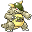 Pokémon Rubis/Saphire (de face, shiny)