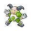 Pokémon Rubis/Saphire (de face, shiny)