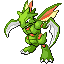 Pokémon Rubis/Saphire (de face, shiny)
